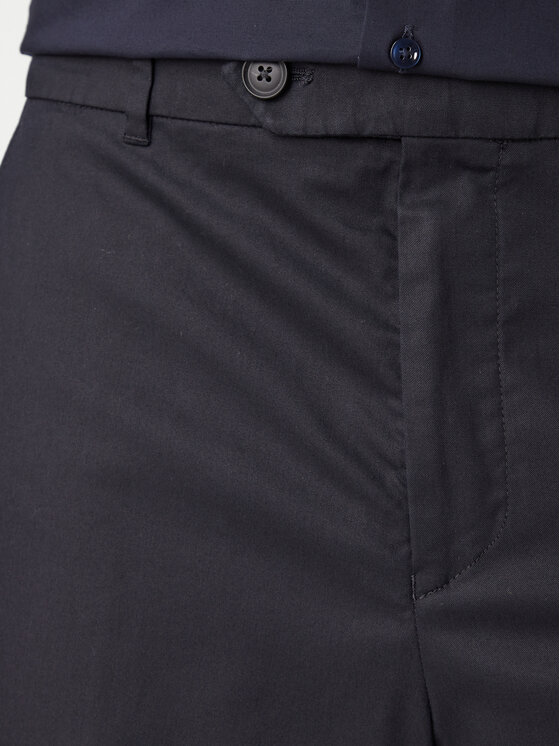 BOSS BOSS Szövet nadrág C-Perin 50555842 Sötétkék Slim Fit
