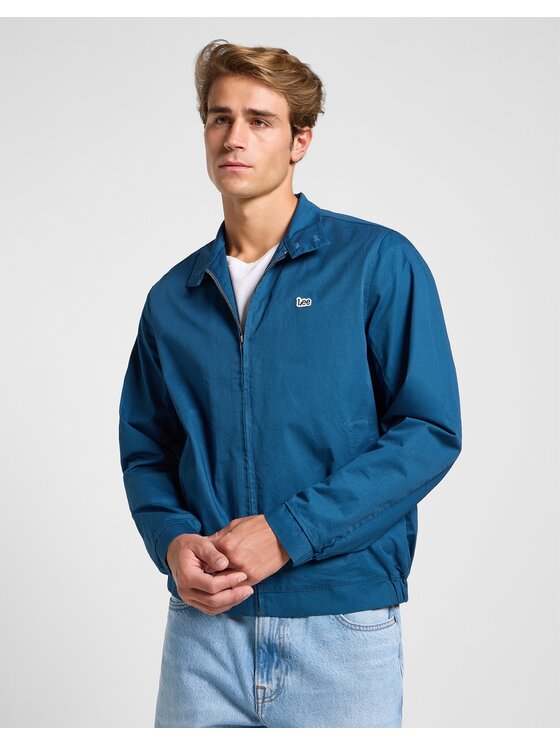 Lee Lee Giacca di transizione Harrington Jacket Orion Blue Blu Regular Fit