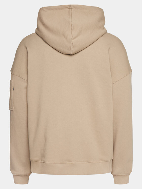 Alpha Industries Alpha Industries Majica dugih rukava Essentials 146335 Bež Relaxed Fit
