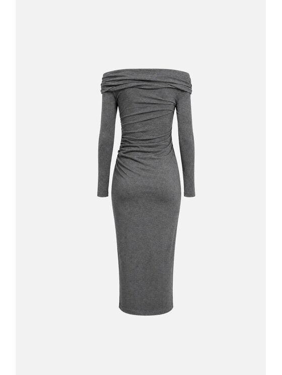 PINKO PINKO Sukienka codzienna Novaline Szary Fitted Fit