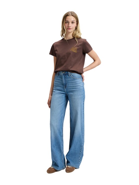 Lee Lee Jeansy 112385906 Niebieski Bootcut Fit