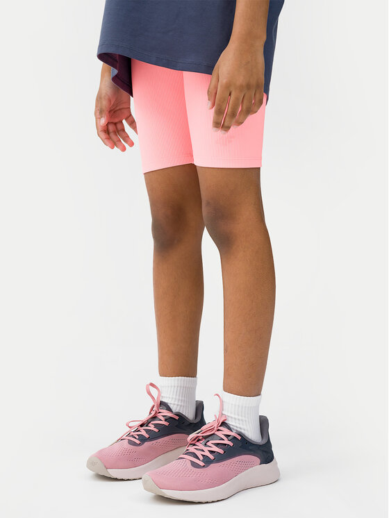 4F Športové kraťasy 4FJWSS24TTIGF134 Oranžová Slim Fit