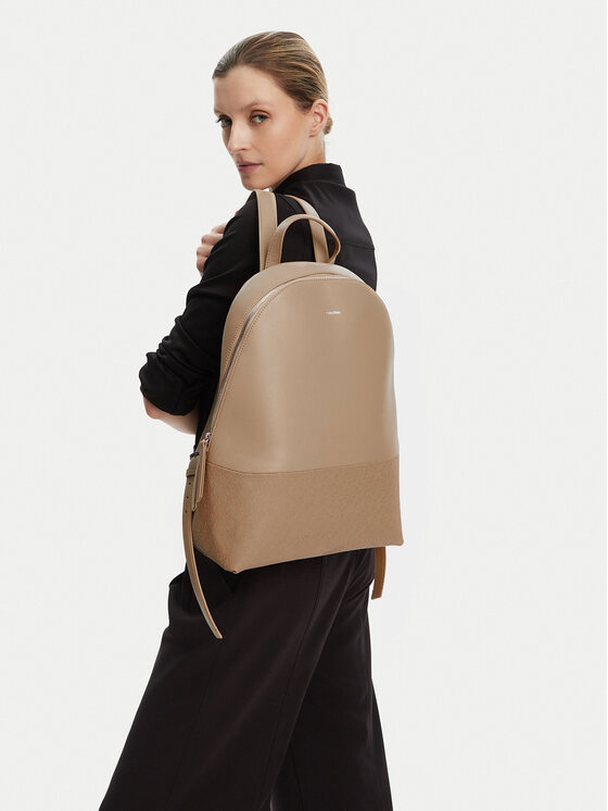 Calvin Klein Calvin Klein Rucksack Ck Mixmedia Backpack_Mono K60K613184 Beige