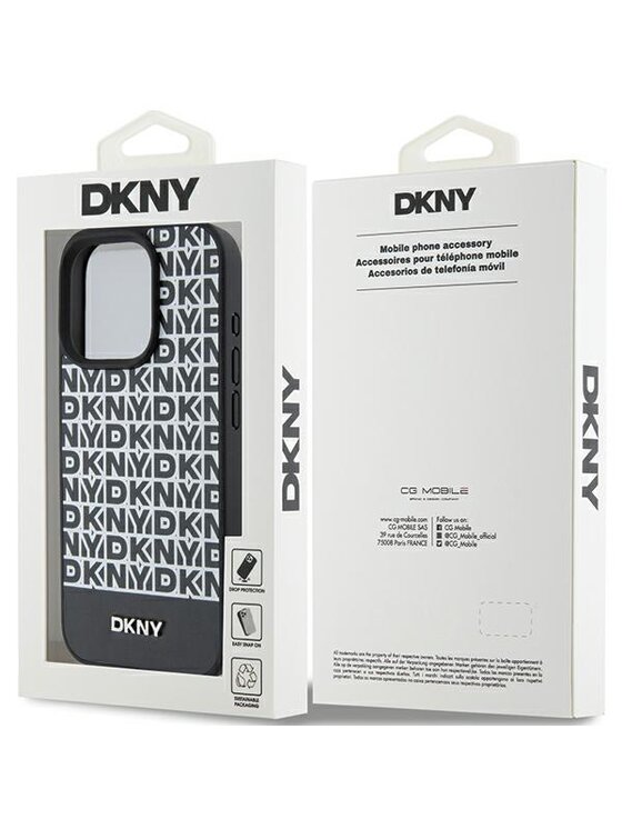 DKNY DKNY Etui na telefon Apple iPhone 15 Pro Max Czarny