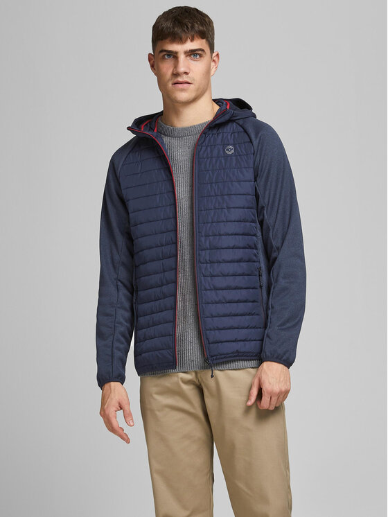 Jack & Jones Jack & Jones Geacă Multi Qualited 12182242 Bleumarin Regular Fit