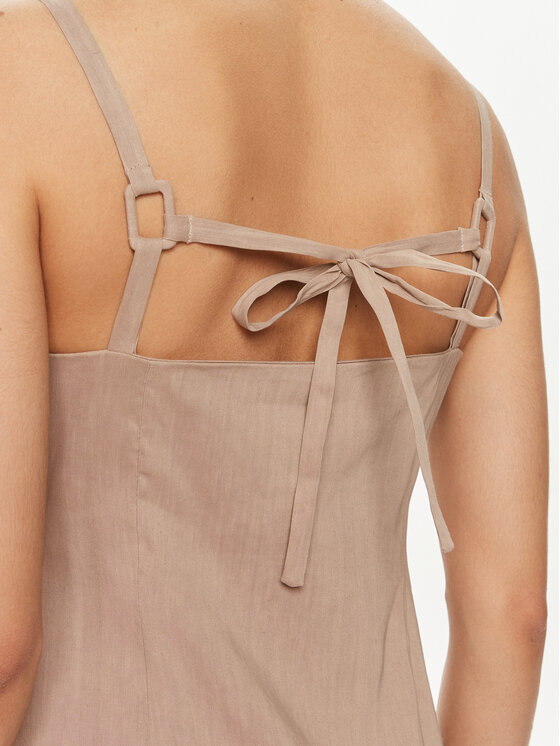 Marella Marella Sukienka letnia Kabala 2413221015 Beżowy Regular Fit