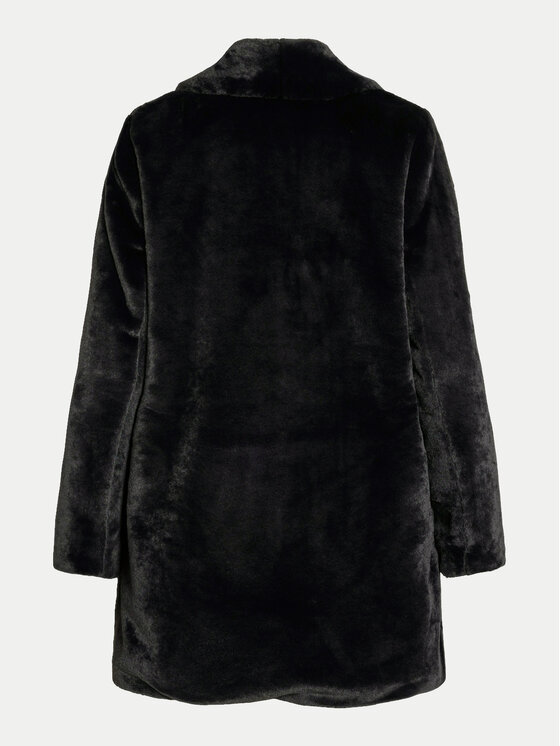 Vila Vila Шуба Ebba 14098292 Чорний Regular Fit