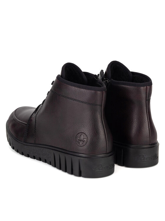 Rieker Rieker Škornji Y3407-35 Bordo rdeča