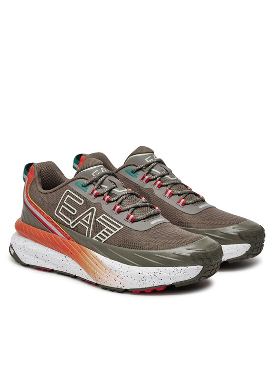 EA7 Emporio Armani EA7 Emporio Armani Sneakersy X8X177 XK381 U044 Brązowy