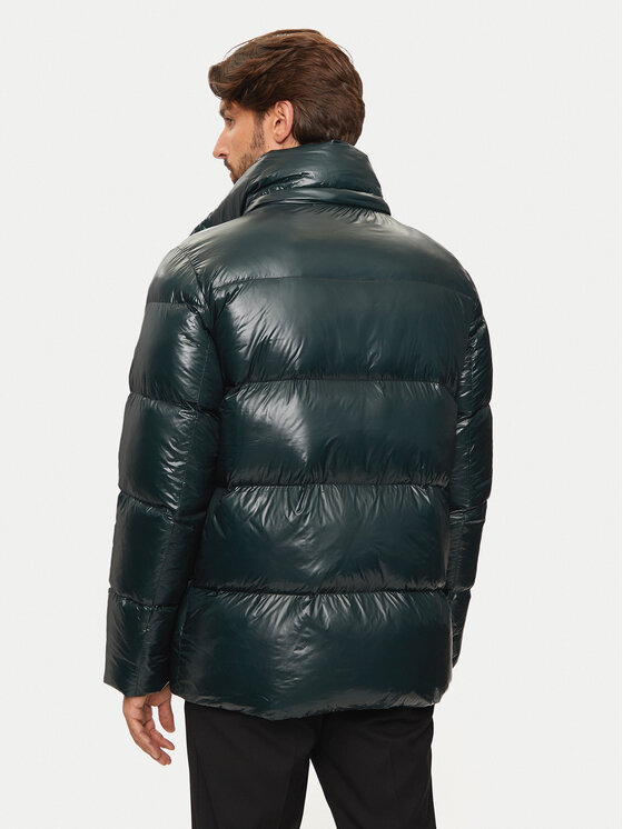Hetregó Hetregó Kurtka puchowa Justin 8N562 Zielony Regular Fit
