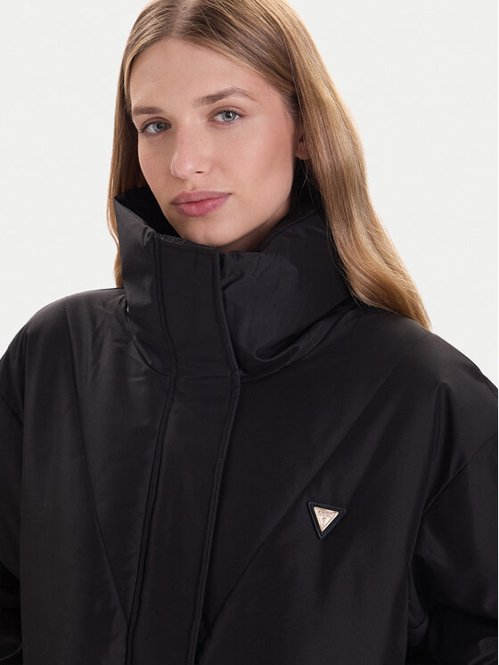 Guess Guess Žieminė striukė V5BL13 WHHZ2 Juoda Regular Fit