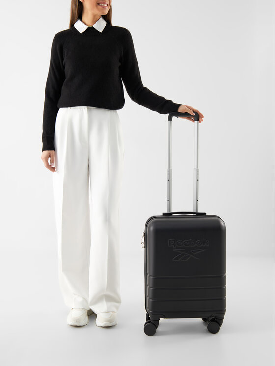 Reebok Reebok Среден куфар RBK-WAL-001-CCC-S Черен