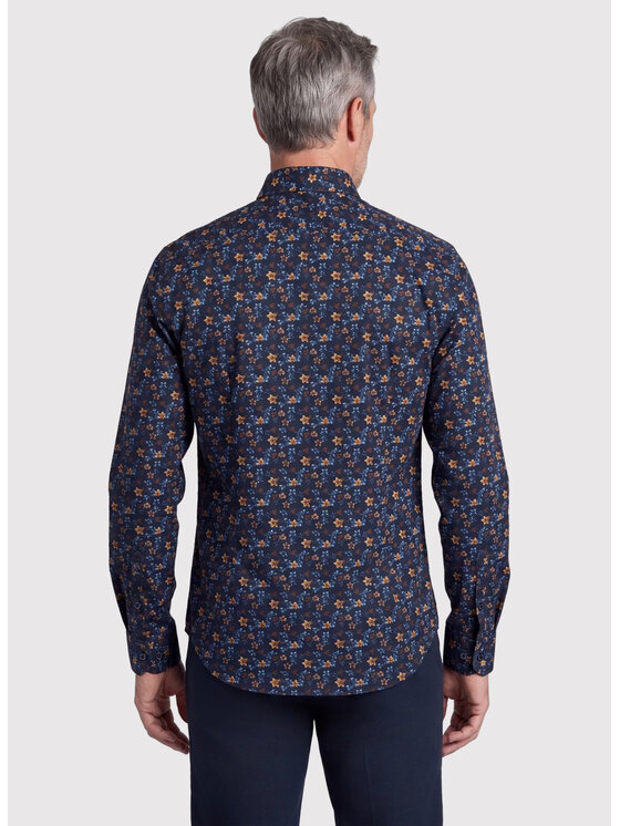 Pako Lorente Pako Lorente Koszula P26WF-1X-031 Granatowy Slim Fit