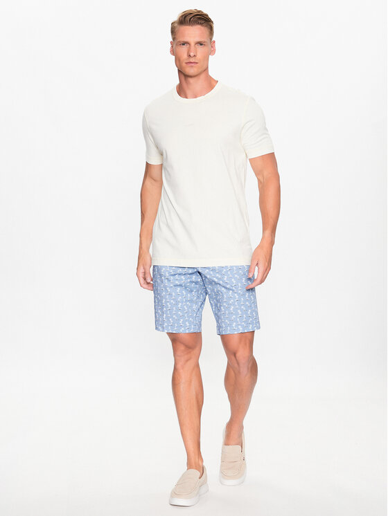 BOSS Boss Riidest šortsid 50488282 Sinine Slim Fit