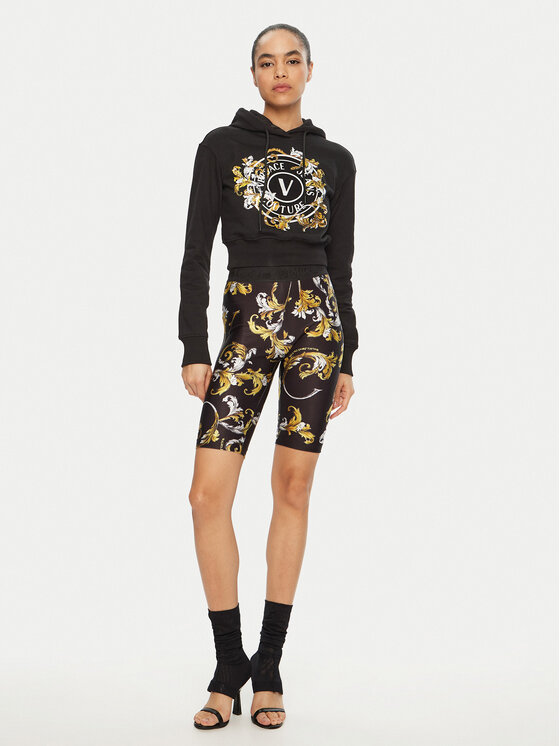 Versace Jeans Couture Versace Jeans Couture Bluza 78HAIC01 Czarny Regular Fit