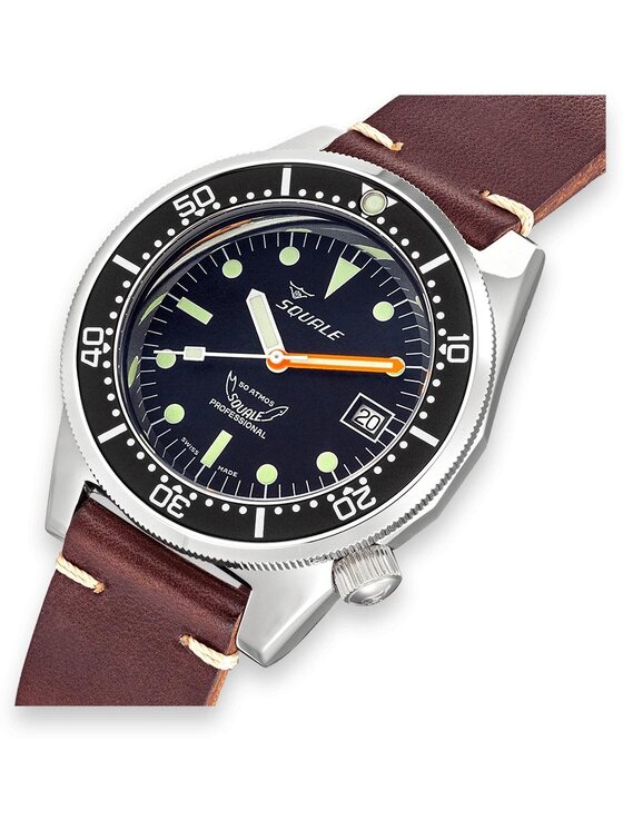 Squale Squale Zegarek 1521CL.PS Brązowy