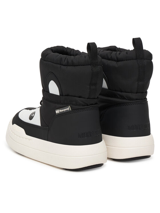 Moon Boot Moon Boot Snehule Mb Jr Park Tube Mid Animal Wp 80D3440100 S Čierna