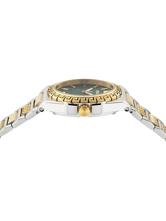 Versace Versace Zegarek VE0D00425 Srebrny