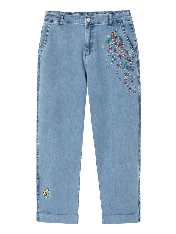 TATUUM TATUUM Jeansy SEREMIO Modrá Loose Fit