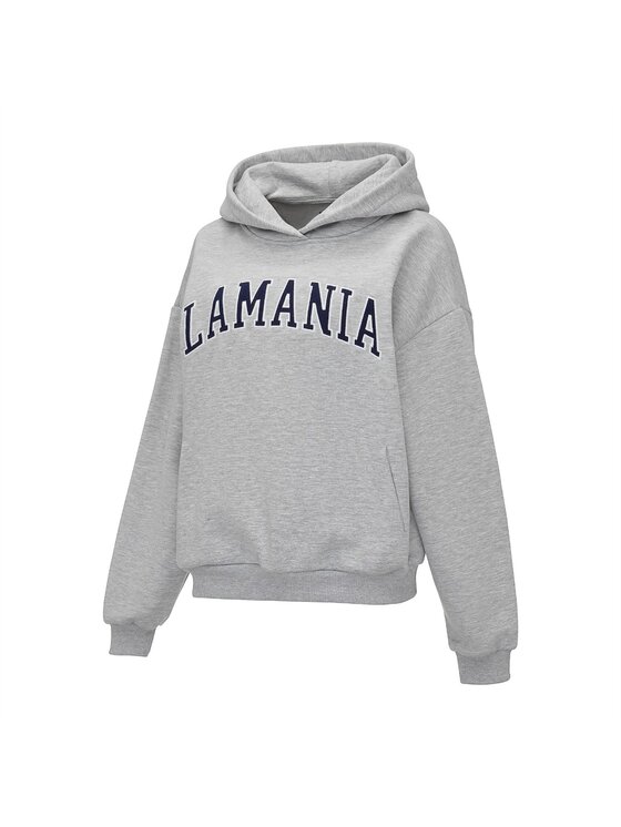 La Mania La Mania Felpa LOS Grigio Classic Fit