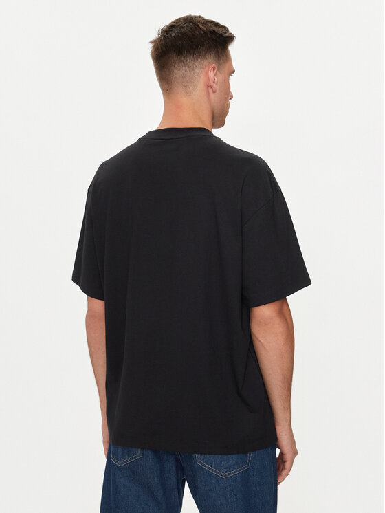 HUGO Hugo T-Shirt Dimonade 50518963 Czarny Relaxed Fit