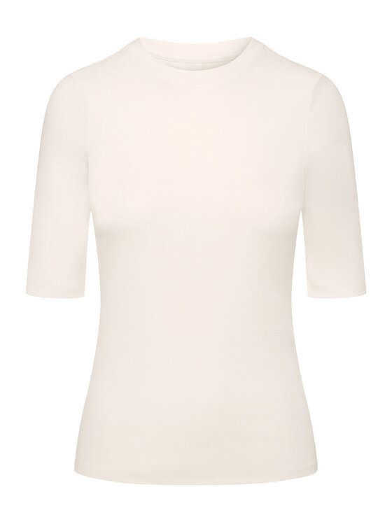 Esotiq Esotiq T-Shirt 42433 Biały Regular Fit