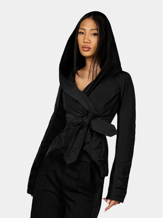 MADE BY SOCIETY MADE BY SOCIETY Kurtka anorak Jacheta GRID DISRUPTION - J27225 Czarny Basic Fit