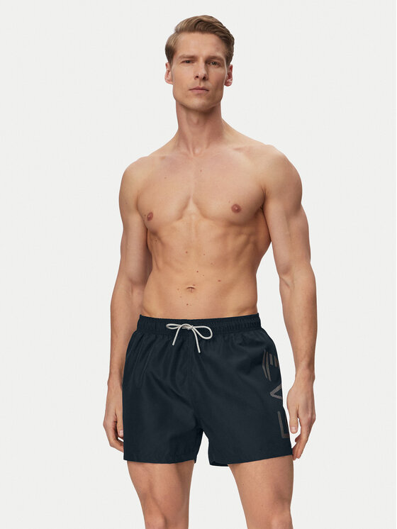 EA7 Emporio Armani EA7 Emporio Armani Szorty kąpielowe 7M002001 AF14497 MC026 Czarny Regular Fit
