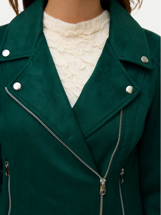 Vero Moda Vero Moda Giacca in similpelle Jose 10300938 Verde Regular Fit