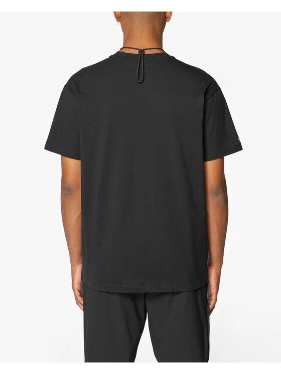 Salomon Salomon T-Shirt CHEST LOGO RELAXED TEE M Czarny Relaxed Fit