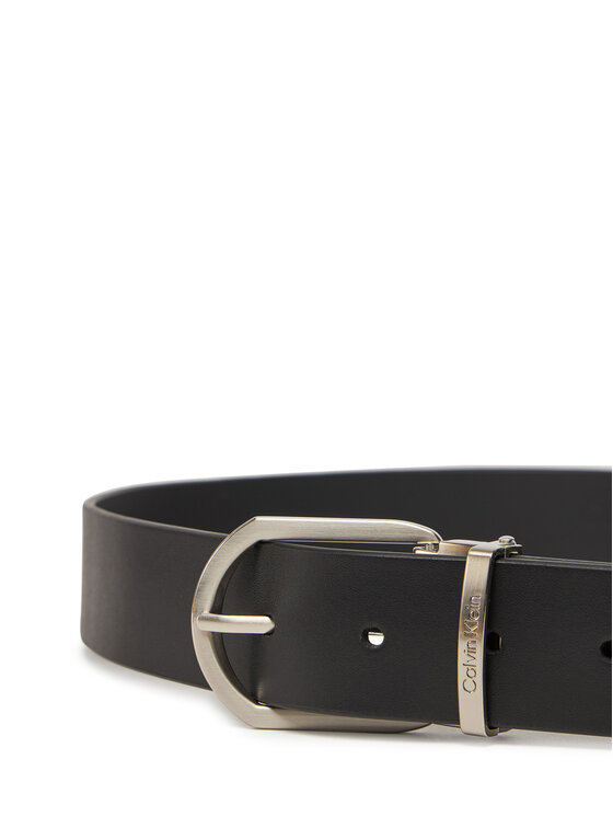 Calvin Klein Calvin Klein Pánský pásek Adj Casual Round 35Mm K50K512838 Černá