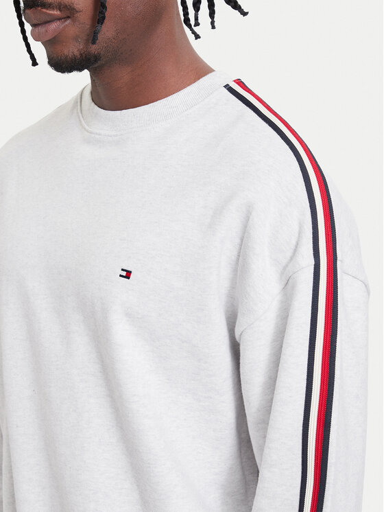 Tommy Hilfiger Tommy Hilfiger Mikina UM0UM03943 Svetlosivá Regular Fit