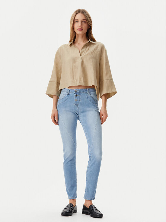 Please Please Τζιν P78ABQ2NQJ Μπλε Slim Fit