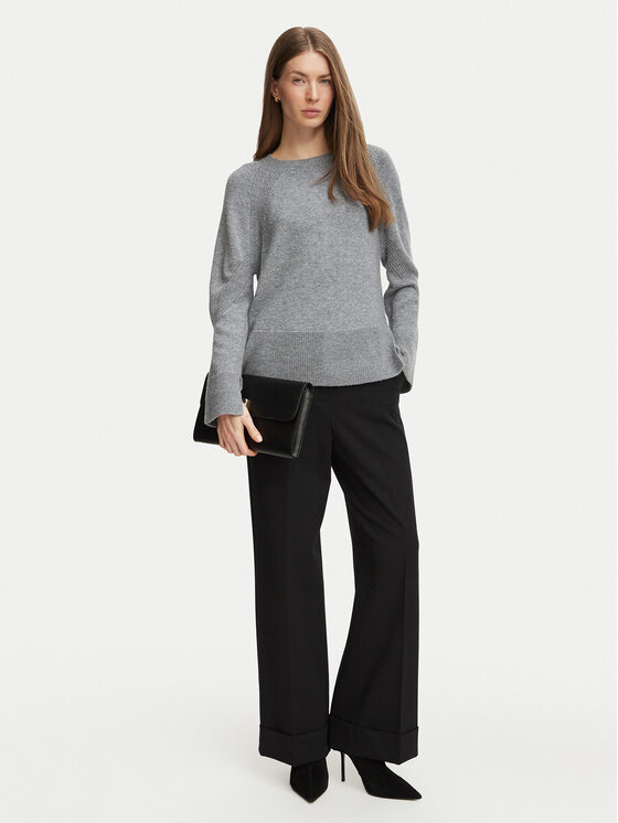 Marella Marella Megztinis Emme by Marella Arcadia 2625366312 Šviesiai pilka Regular Fit