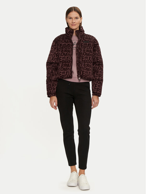 EA7 Emporio Armani EA7 Emporio Armani Zimska jakna 7W000009 AF10265 UA006 Rjava Regular Fit
