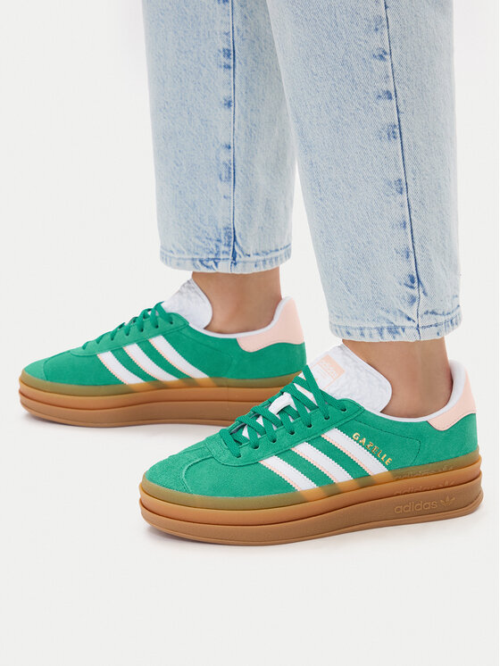 adidas Sneakers Gazelle Bold IH6455 Verde