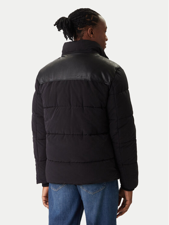 Guess Guess Winterjacke M5BL2A W2202 Schwarz Regular Fit