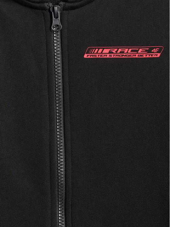 4F 4F Bluza ESPORTS RACING Czarny Loose Fit