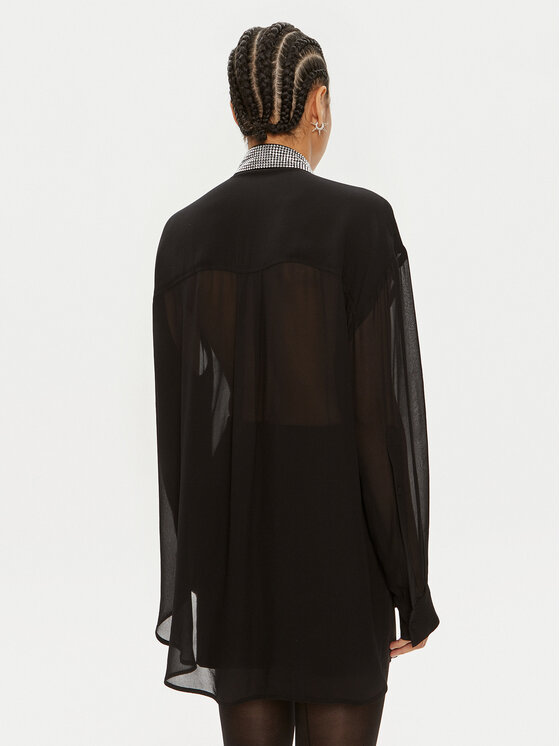 PINKO Pinko Košile Circe Camicia 102855 A1N5 Černá Regular Fit