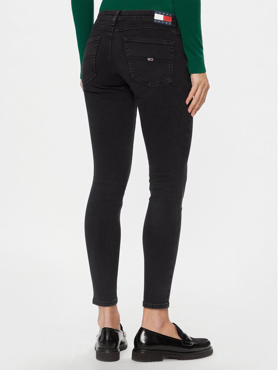 Tommy Jeans Tommy Jeans Τζιν Sophie DW0DW17144 Μαύρο Skinny Fit