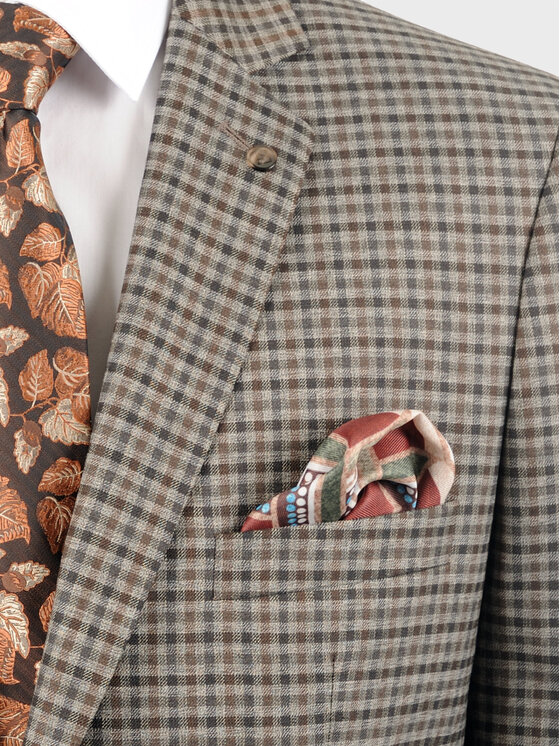 Evenemen Evenemen Marynarka BENVICO Brązowy Slim Fit