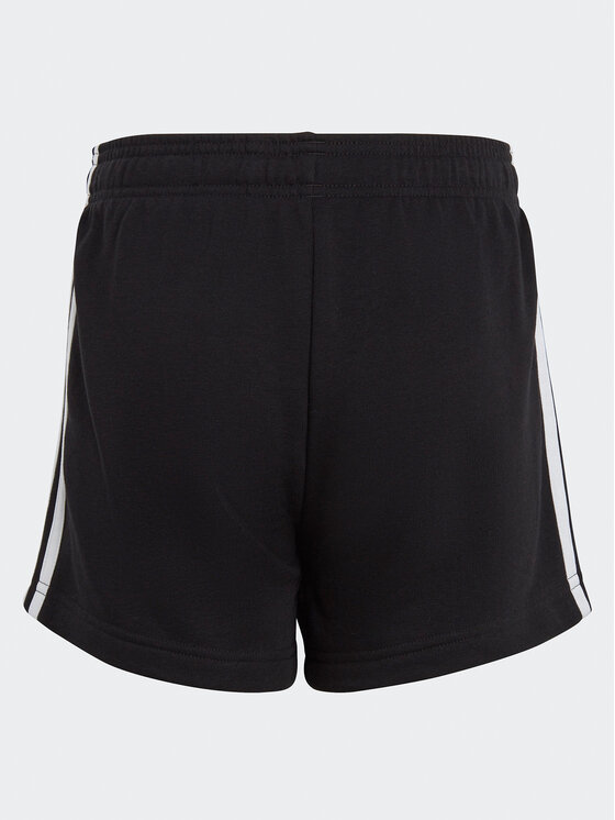 adidas adidas Sportovní kraťasy Essentials 3-Stripes Shorts IC3631 Černá Regular Fit