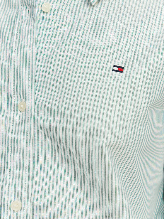 Tommy Hilfiger Tommy Hilfiger Hemd WW0WW46111 Hellgrün Relaxed Fit