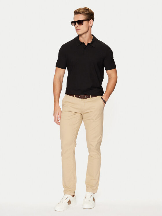 Guess Guess Polo särk M4YP31 KCD60 Must Regular Fit