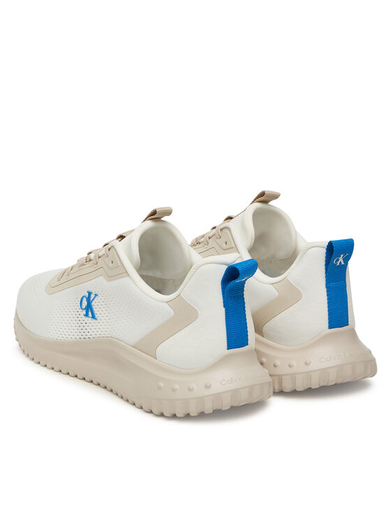 Calvin Klein Jeans Calvin Klein Jeans Sneakersy Eva Runner Mix Ny YM0YM01387 Biela