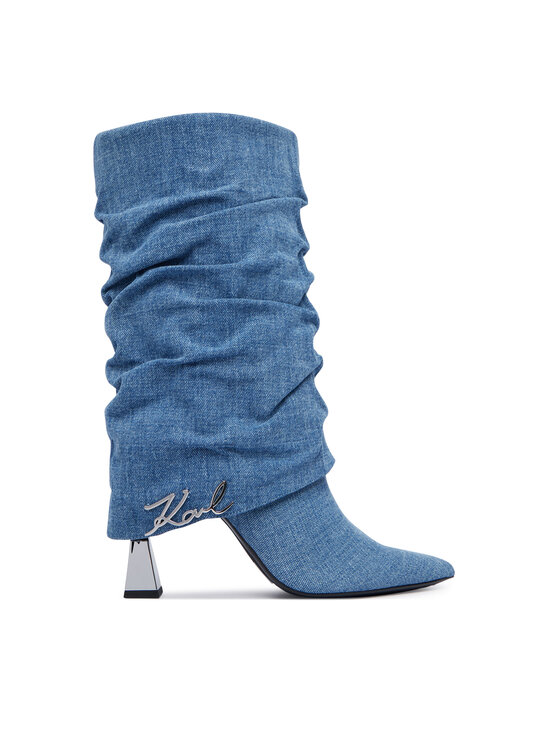 KARL LAGERFELD KARL LAGERFELD Чоботи Debutante KL32086 Cиній