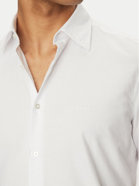 BOSS BOSS Camicia Rash_2 50537332 Bianco Regular Fit