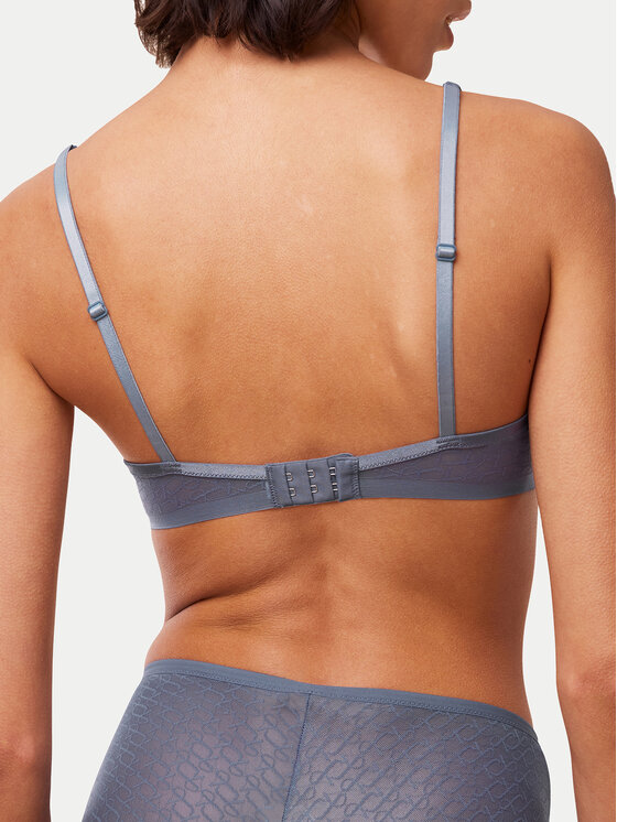 Triumph Triumph Biustonosz z fiszbiną Signature Sheer WHP EX 10215948 Niebieski