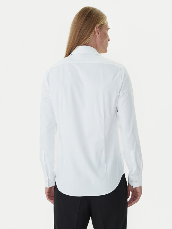 Calvin Klein Calvin Klein Košile LV019EU025 Bílá Slim Fit