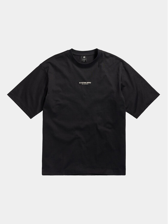 G-Star Raw G-Star Raw T-Shirt Center D24780-C336 Czarny Boxy Fit